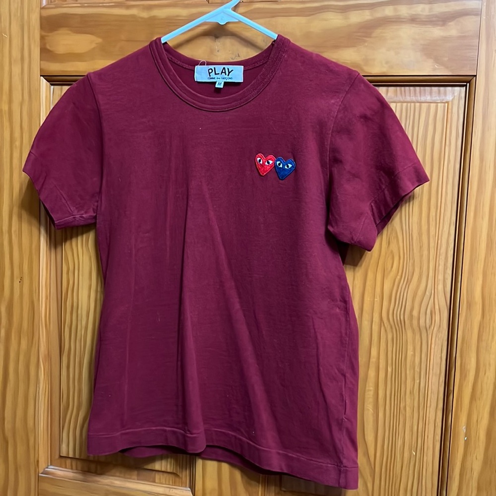 COMME DES GACONS PLAY TSHIRT